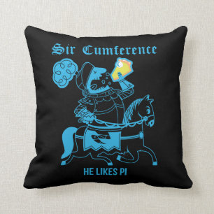 Sir Cumference… Throw Pillow