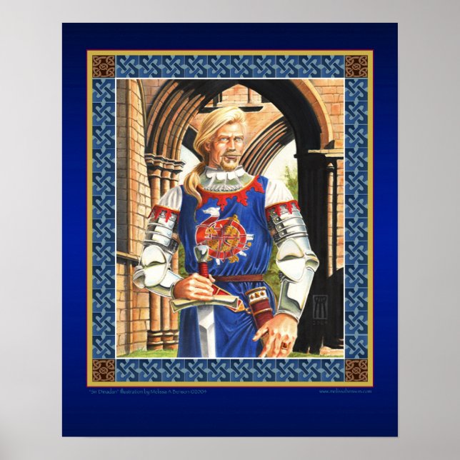 Sir Dinadan print (Front)