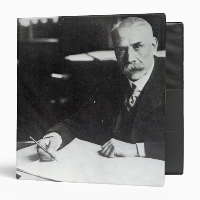 Sir Edward Elgar work on one  orchestral scores Binder (Front/Inside)
