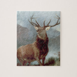 Sir Edwin Landseer   Monarch of the Glen, 1851 Jigsaw Puzzle