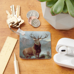 Sir Edwin Landseer   Monarch of the Glen, 1851 Keychain