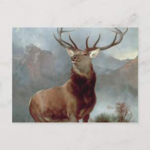 Sir Edwin Landseer   Monarch of the Glen, 1851 Postcard