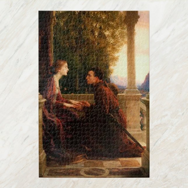 Sir Frank Dicksee The End of the Quest Jigsaw Puzzle (Creator Uploaded)