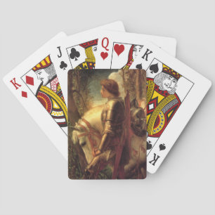 Sir Galahad (by George Frederick Watts) Playing Cards