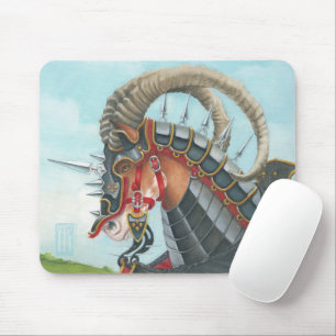 Sir Gawain's War Horse Gringolet Mouse Pad
