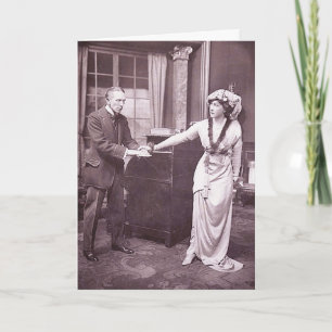 Sir Gerald du Maurier & Miss Ellis Jeffreys Card
