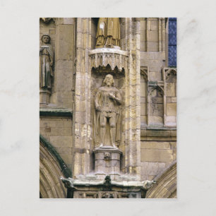 Sir Henry 'Hotspur Percy, on the west facade Postcard