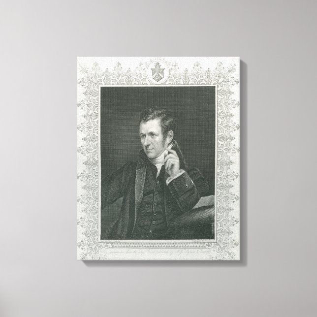 Sir Humphry Davy Canvas Print (Front)