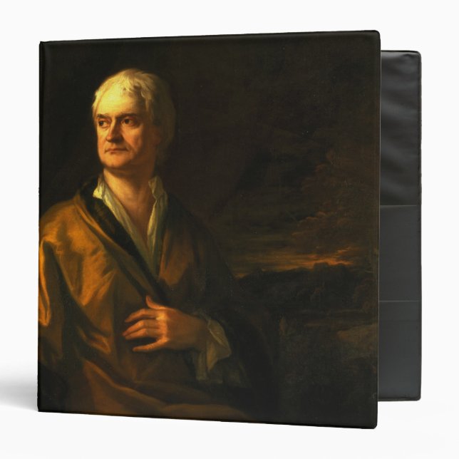 Sir Isaac Newton, 1710 Binder (Front/Inside)