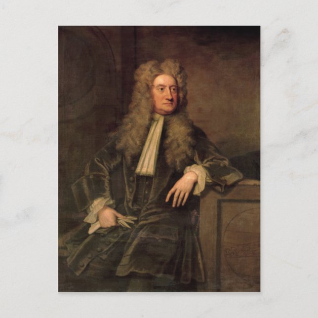 Sir Isaac Newton Postcard (Front)