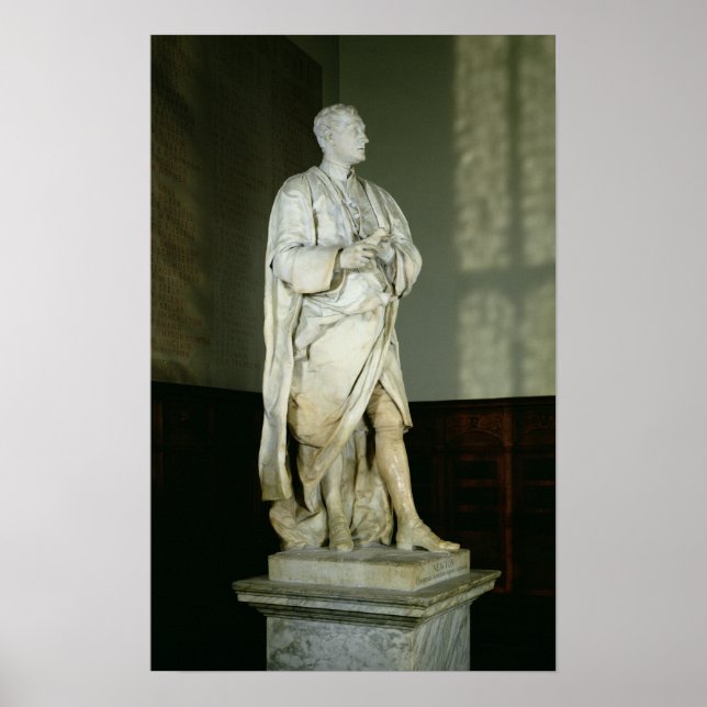 Sir Isaac Newton Poster (Front)