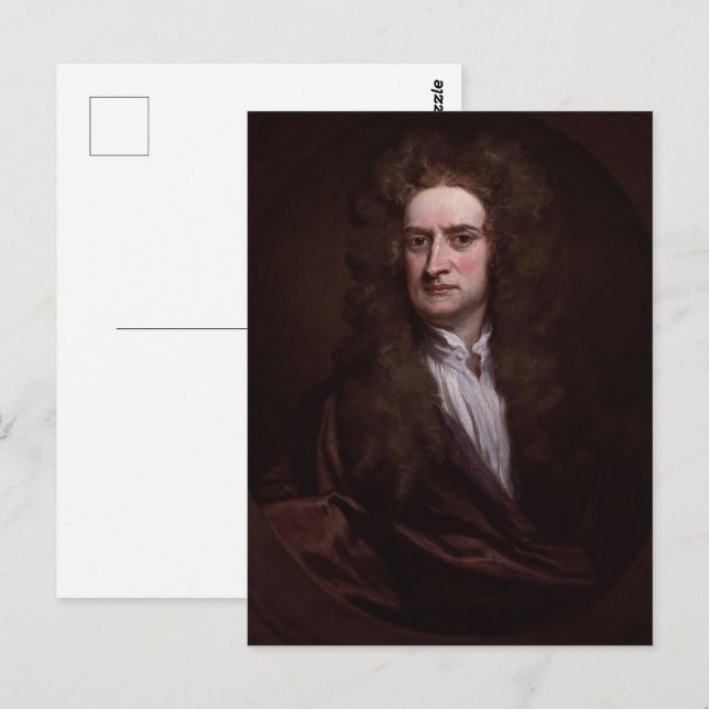 Sir Issac Newton Postcard (Front/Back)