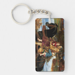 Sir Isumbras à la Ford c. 1857 par John Millais