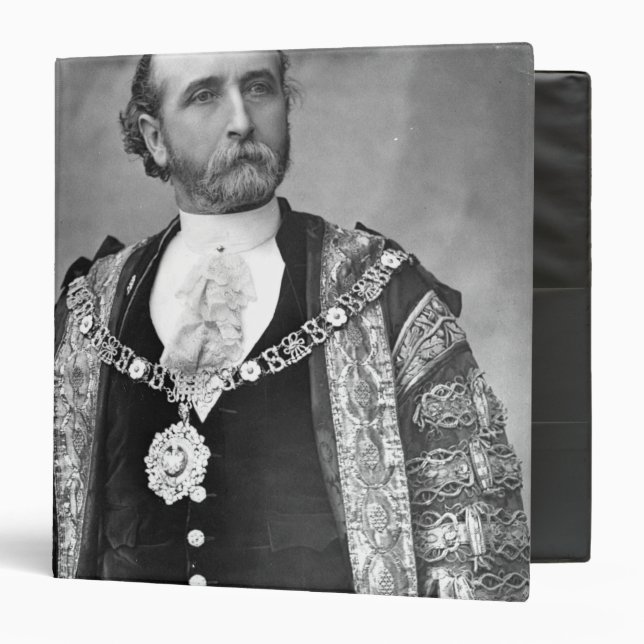 Sir James Whitehead, Lord Mayor of London Binder (Front/Inside)