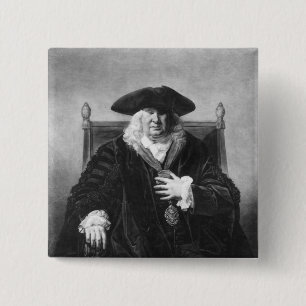 Sir John Fielding 2 Inch Square Button