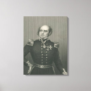 Sir John Franklin Canvas Print