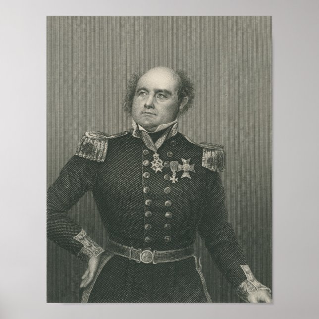 Sir John Franklin Poster (Front)