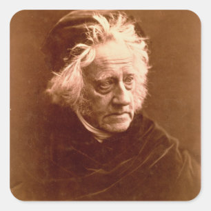 Sir John Frederick William Herschel (1792-1871) 18 Square Sticker