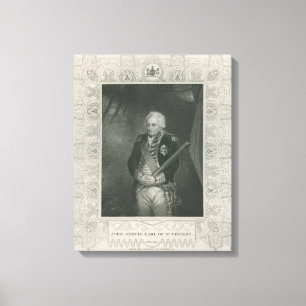 Sir John Jervis in 1795 Canvas Print