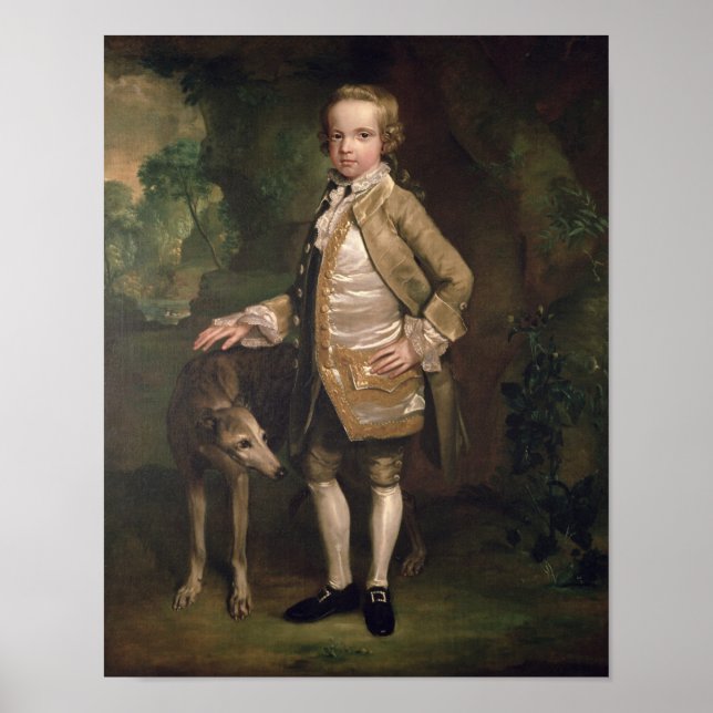 Sir John Nelthorpe, 6th Baronet as a Boy Poster (Front)