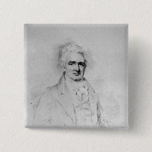 Sir John Thomas Stanley Bart 2 Inch Square Button