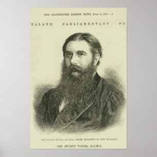 Sir Julius Vogel, KCMG Poster