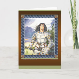 Sir Lancelot greeting card