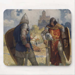 Sir Launcelot du Lake, Knight of the Round Table Mouse Pad