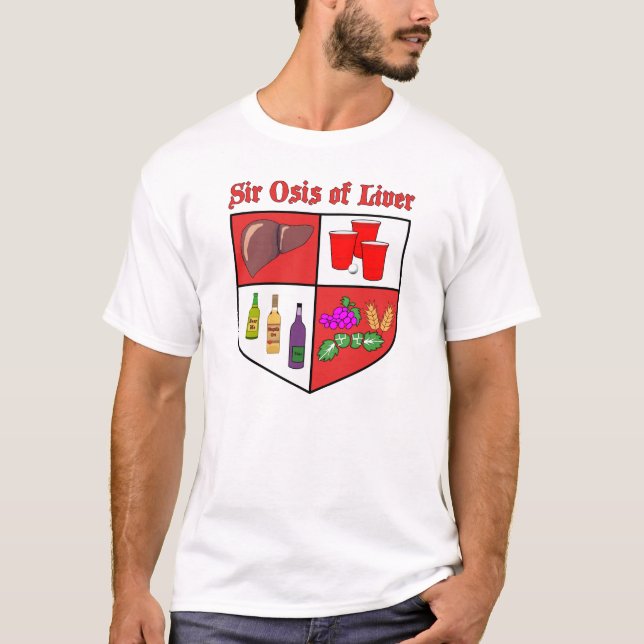Sir Osis of Liver T-Shirt (Front)