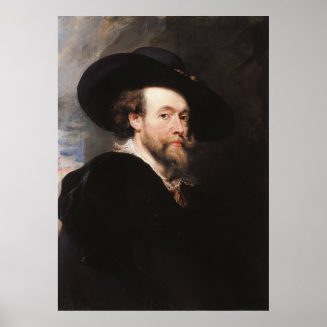 Sir Peter Paul Rubens | Portrait of the Artist Poster (Front)