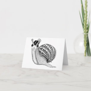 Sir Peter the Snail Card