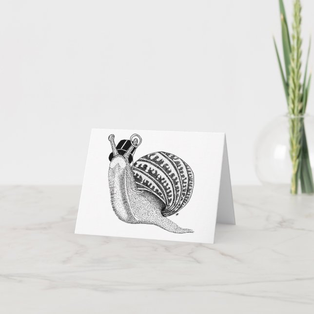 Sir Peter the Snail Card (Front)