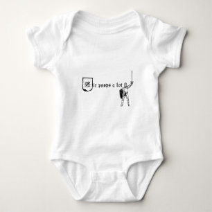 Sir Poops a Lot Baby Bodysuit