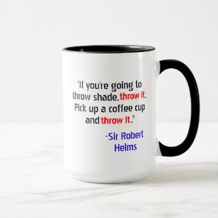 Sir Robert Helms Left-Handed Coffee Mug