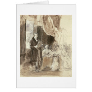 Sir Robert Peel Reading to Queen Victoria