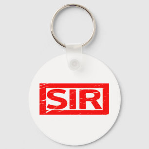 Sir Stamp Keychain