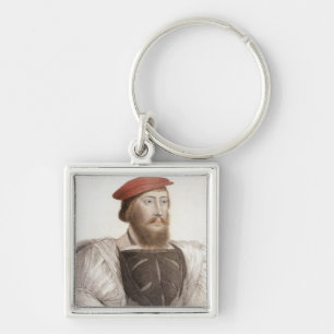 Sir Thomas Boleyn (1477-1539) engraved by Francesc Keychain