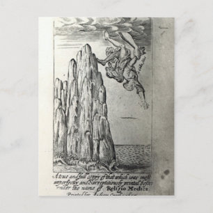 Sir Thomas Browne, 1645 Postcard