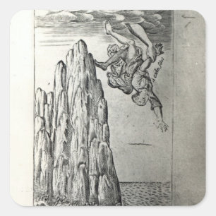 Sir Thomas Browne, 1645 Square Sticker