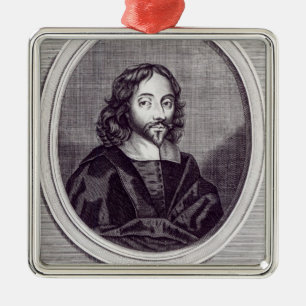 Sir Thomas Browne , engraved by Frederick Metal Ornament