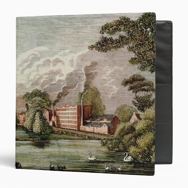 Sir Thomas Lombe's Silk Mill, Derby Binder (Front/Inside)