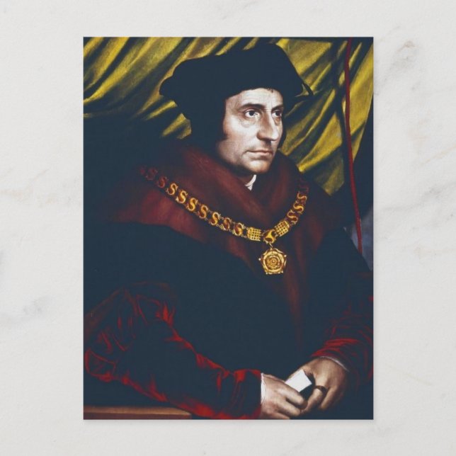 Sir Thomas More Postcard (Front)