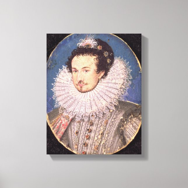 Sir Walter Raleigh Canvas Print (Front)