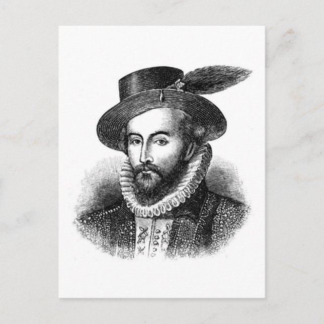 sir-walter-raleigh postcard (Front)
