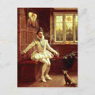 Sir Walter Raleigh's  First Smoke Postcard