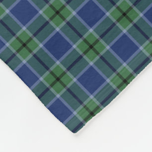 Sir Walter Scott Clan Tartan Fleece Blanket