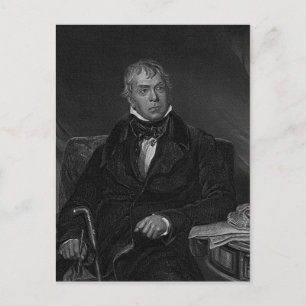 Sir Walter Scott Postcard