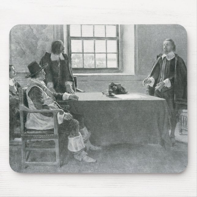 Sir William Berkeley Surrendering Mouse Pad (Front)