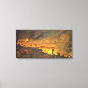 Sir William Hamilton showing Ferdinand IV Canvas Print