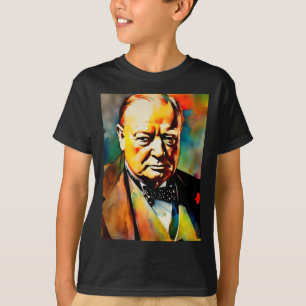 Sir Winston Churchill 3 Sticker  T-Shirt